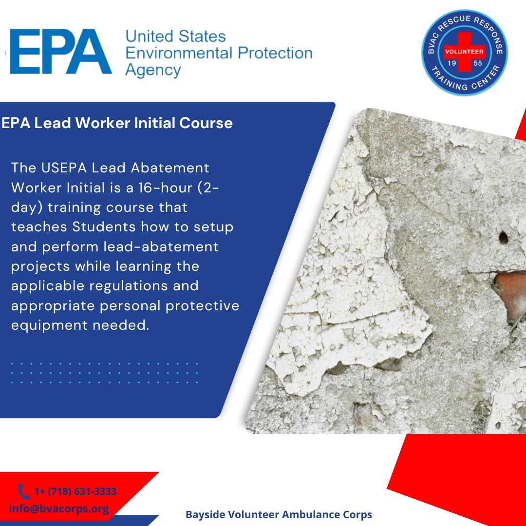 EPA Lead Worker Initial Course